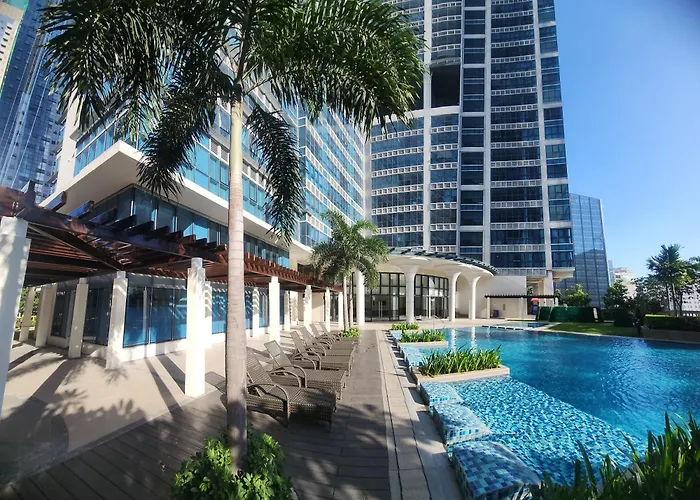 Free Parking 8 Uptown Parksuites Near 2 Major Malls And Restaurants Bgc With Balcony Apartamento *